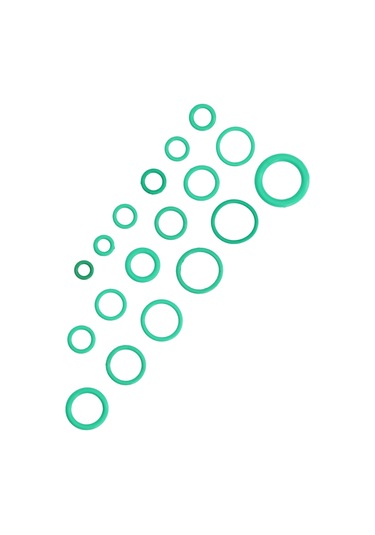 Padalink 270 Adet Yeşil Kauçuk O-ring Seti - Dayanıklı, Sıcak & Yağa Dayanıklı - Otomobil, Sulama Ve Bakım İçin Mükemmel Sigorta Parçaları