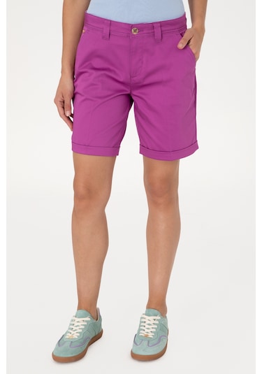 U.s. Polo Assn. Kadın Menekşe Şort / Bermuda 50299160-vr037 Menekse