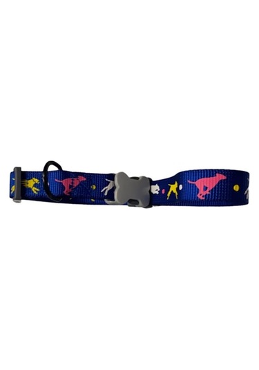 Leaping Dog Premium Boyun Tasması 1,8 Cm X 35-50 Cm Çok Renkli