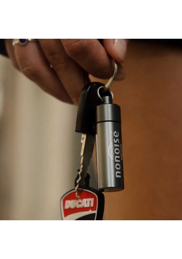 Nonoıse Moto Kulak Tıkacı Siyah