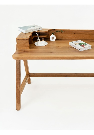 Elas Model Çalışma Masası Meşe