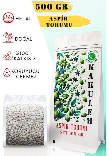 Kakulem Sertifikalı Sultan Papağan Yemi Aspir Tohumu 500 Gr