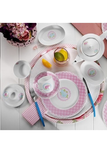 Kütahya Porselen 33 Parça 9378 Desen Kahvaltı Takımı