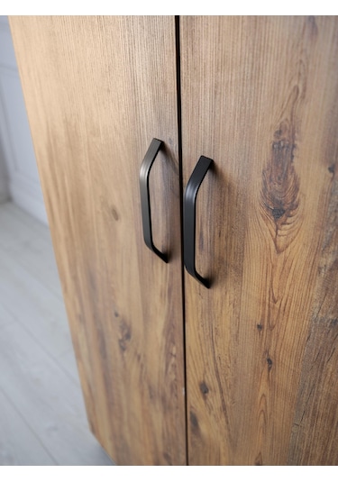 Çok Amaçlı 2 Kapaklı Mutfak Erzak Kiler Dolap 86 x 52 x 180 CM