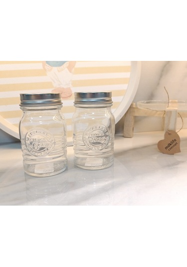 Bormıolı Rocco Offıcına Baharatlık Beyaz - Krom