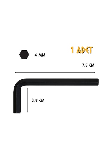 Cer-pa Norm Tekli Alyan Kısa - 4.0 Mm. - 1 Adet