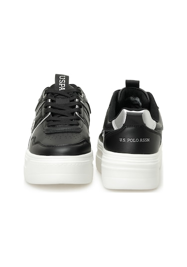 U.S. Polo Assn. 5P CLARKE 5FX Kadın  Siyah Sneaker