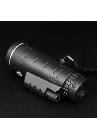 Samdoo 40x60 Bak4 Prisma Monoküler Teleskop, Tam Çok Kaplamalı Lens, Dahili Kompas, Akıllı Telefon Adaptörü İle Dış Etkinlikler İçin Keskin Görüntü