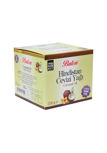 Balen Hindistan Cevizi Yağı 250 G