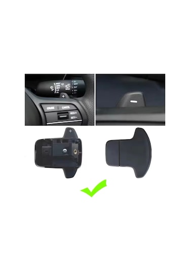 Honda Accord Forged Karbon F1 Kulakçık Vites 2022-2025 Kırmızı