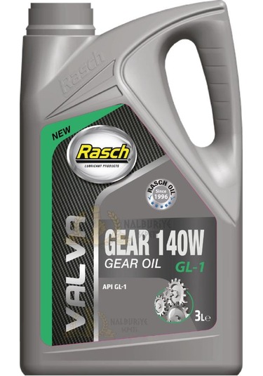 Rasch Valva Apı GL-1 Genel Amaçlı Dişli Yağı No 140 - 3 L