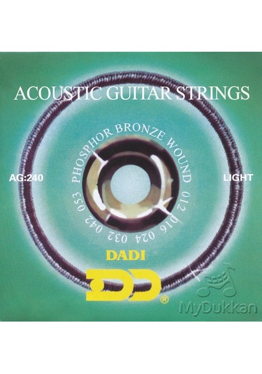 Dadı Ag240 Light Takım Tel Akustik Gitar Teli 012-053