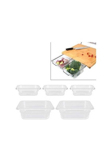 Primepickings 5 Doğrama Tahtası Saklama Kutusu Pc Kutuları 2 Büyük 3 Küçük Ev Dekorasyonu Diğer