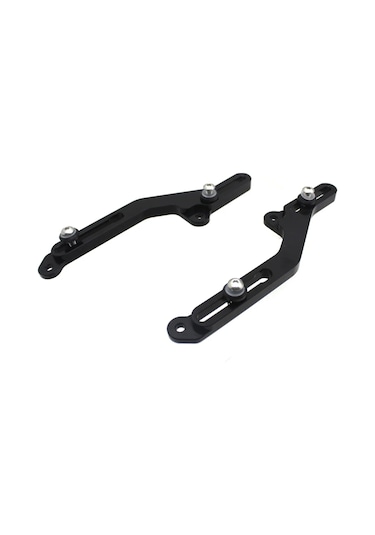 Xurunkeji Honda Xl750 Xl 750 Transalp 750 2023 2024 İçin Motosiklet Ön Cam Ayarlayıcıları Cnc Alüminyum Ön Cam Braketi Siyah