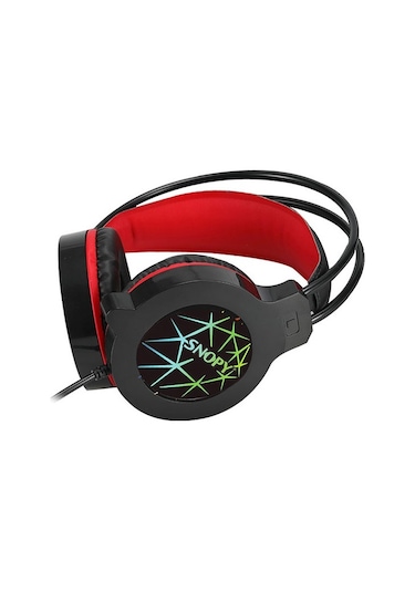 Snopy SN-GX7 Crazy USB Led Işıklı ve Mikrofonlu Oyuncu Kulaklığı