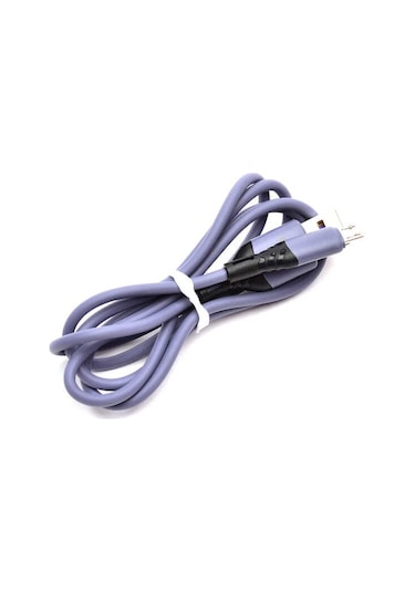Go Des GD-UC519 Micro USB Kablo 2.4A Şarj Kablosu 100 cm Data Kablo ZORE-258887 Mor