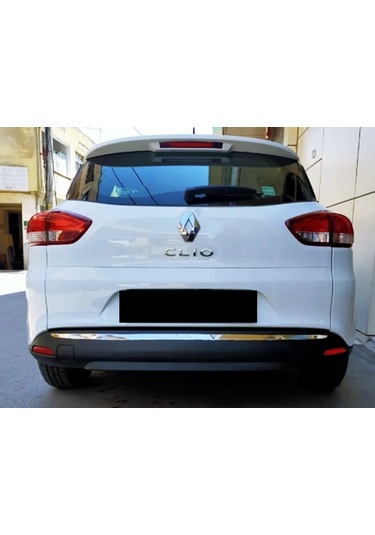 Renault Clio 4 Sw Krom Arka Tampon Çıta 2012-2019 Arası P.çelik