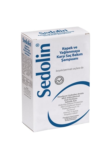 Sedolin Kepek ve Yağlanmaya Karşı Saç Bakım Şampuanı 300 ML