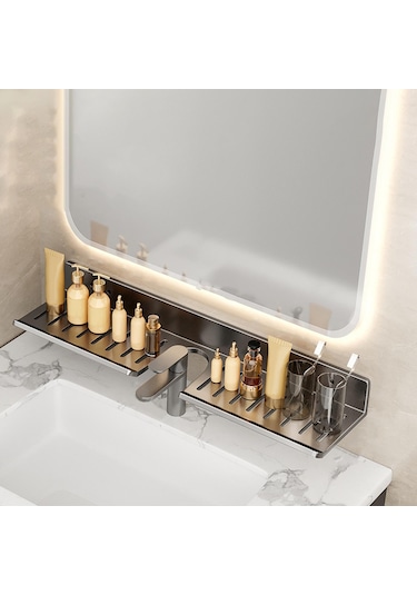 Suntek Magideal Lavabo Tezgah Üstü Şampuan Tutucu Depolama Rafı