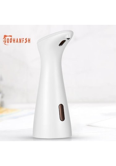 Siyah 200 ML Otomatik Dezenfektan Dispenseri, Büyük Kapasiteli, Eller Serbest, Elektrikli, Temassız Sensör, Sızdırmaz, Banyo Aksesuarları