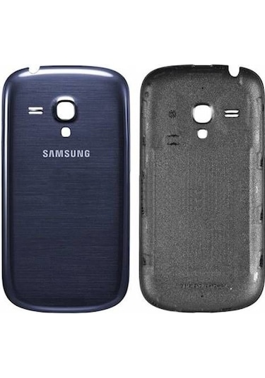 Samsung Galaxy S3 Mini İ8190 Arka Batarya Kapak-Mavi