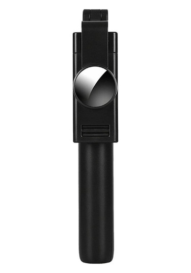 Kangvka K10 Çelik Ayarlanabilir Selfie Çubuğu - 360 Döner Telefon Tutucu, 7.64-27.6 İn Uzunluk Aralığı, Siyah Siyah