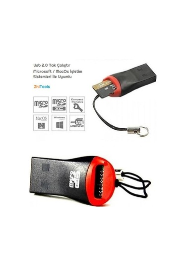 Zhltools Usb 2.0 Mikro Sd Kart Okuyucu Card Reader