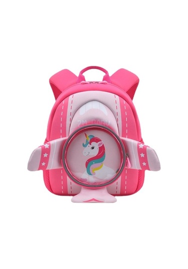 Anaokulu 3d Karikatür Okul Çantası Çocuklar Için Hafif Sırt Çantası Zt36lx Pembe