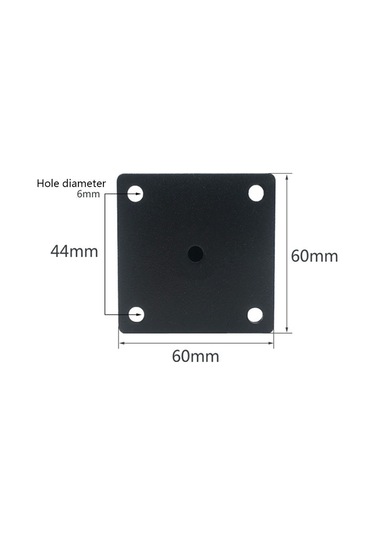 Lh-tj003 Ayarlanabilir Paslanmaz Çelik Yuvarlak Boru Mobilya Ayakları, Yükseklik: 8cm Gümüş Gümüş