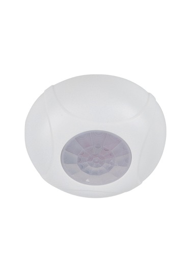 Geeroyoo Tavan Monteklı Kablolu Pasif Enfrared Hareket Algılayıcı, 360 Açılı 8m Mesafe, Hata Alarmı Engelleme, Güvenlik Alarm Sistemi Sensörü