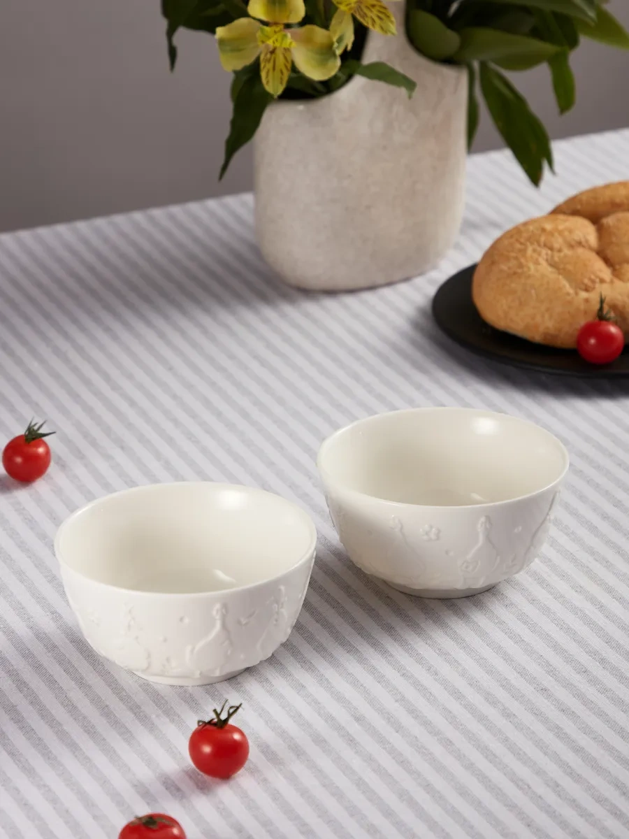 Lefard "family Farm" 350 Ml 2'li Porselen Sosluk Seti 317513628 Beyaz