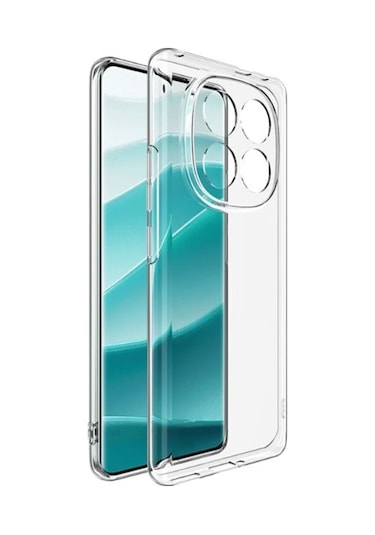Adige Xiaomi Redmi Note 14 Pro 4g Uyumlu Kılıf Silikon Şeffaf