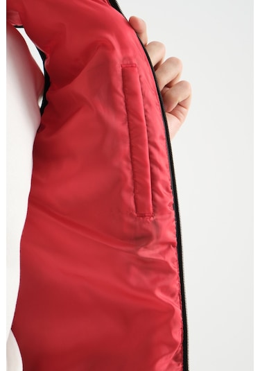 Shooter Sportswear Erkek Parlak Yelek Luxe Bej Kırmızı