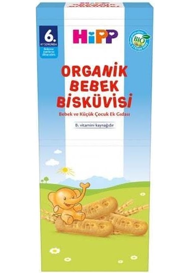 Hipp Organik Bebek Bisküvisi 180  G