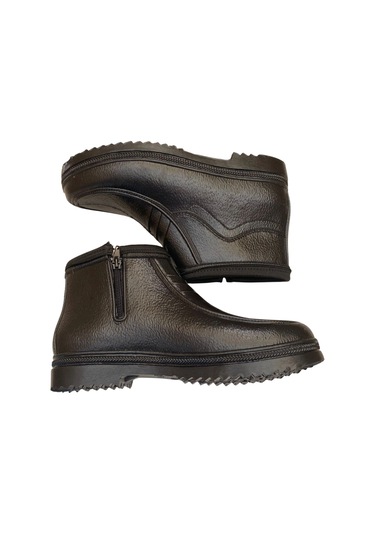 Belix Erkek Kışlık Su Geçirmez Peluşlu Bot 41-45 Siyah Siyah