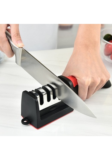 Sones Mutfak Çok Fonksiyonlu Asılabilir Çok Segmentli Elde Taşınabilir Bıçak Bileyici