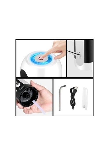 Starmax Şarjlı Damacana Su Pompası Çok Renkli