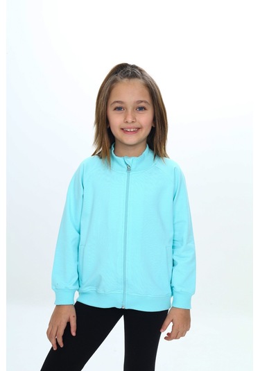 Toontoy Kız Çocuk Nakışlı Hırka Fuşya