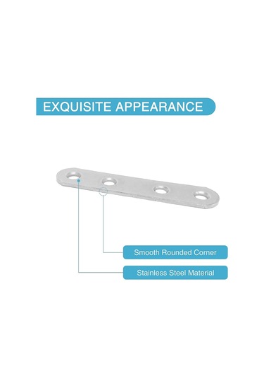 Düz Braket Açı Kodu Düz Parça Raf Braketi Metal Braket