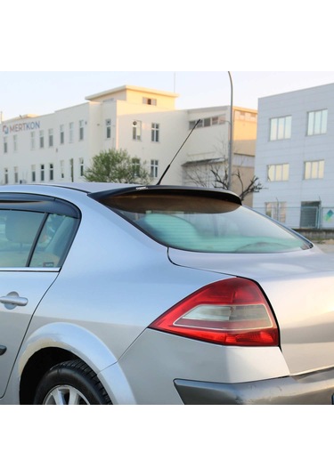 Cappafe Renault Megane Sedan Arka Cam Üstü Spoyler Akrilik Abs