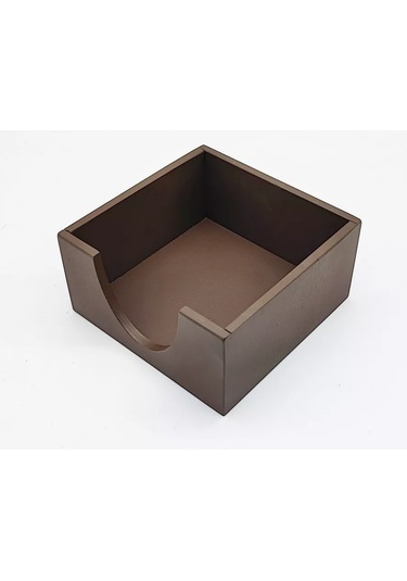 Adwoodcraft 14x14x7 Cm, Kahverengi Peçetelik 185130490 Kahverengi