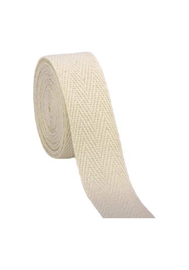 2cm Eninde Dar Dokuma Şerit Balıksırtı 10metre Top