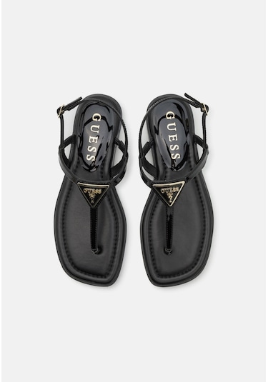 Raıney4 Guess Terlik Fljra4paf21 Siyah