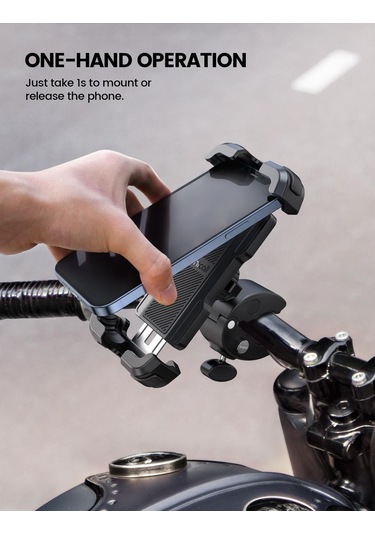Lamicall Motosiklet Ve Bisiklet Telefon Tutucu Hizli Takilir Bp07