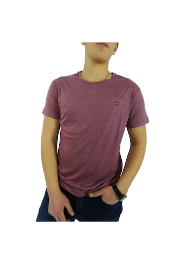 Naykı Erkek Sıfır Yaka Petek Süprem T-Shirt 2124 Bgl-St01016