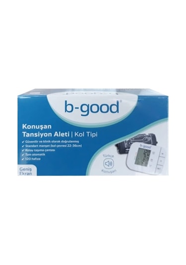 B-Good Konuşan Kol Tipi Tansiyon Aleti