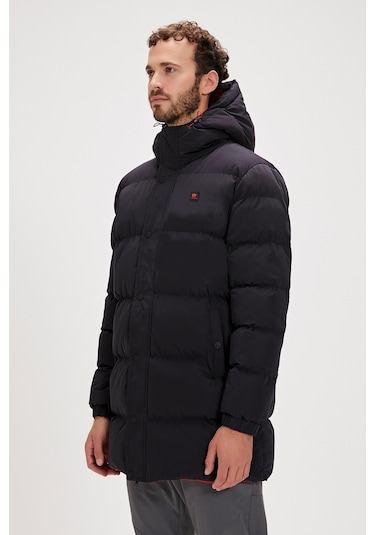 Bad Bear Lincoln Puffer Lacivert Kapüşonlu Erkek Mont-Lacivert