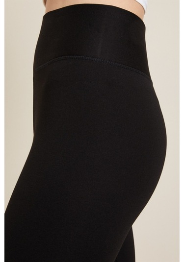 Bonbonetti Chocolate Baby&Kids Kadın Siyah Yüksek Bel Çelik Örme Tayt [3848]Siyahs Siyah