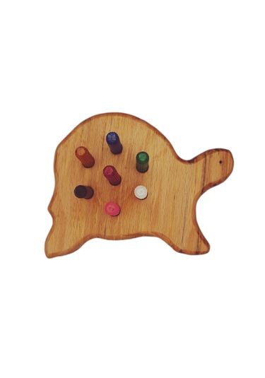 Çubuk Dizme Oyunu Ahşap Kaplumbağa