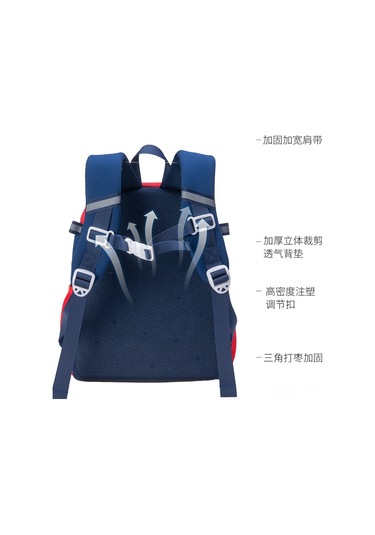 Yifomall Yeşil Büyük Burun Dinozor Desenli 1-6 Yaş Okul Çantası - Toksiksiz, Dayanıklı Ve Hafif Okul Çanta Çok Renkli